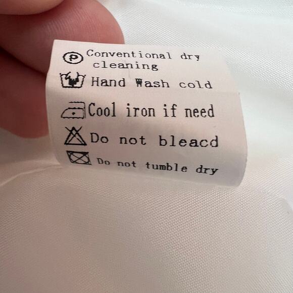 Asvivid Women's White Blazer Size L Gold Buttons Office Career Workwear - Picture 11 of 11